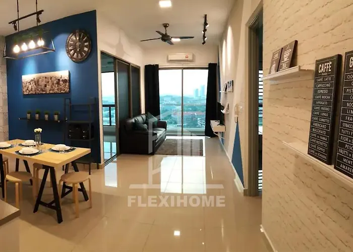 Cozy And Spacious 2 Bedroom, Family Home Cybersquare 21 Cyberjaya, Flexihome-My
